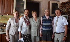 Петр Фадеевич Суворов, участник Великой Отечественной Войны, сегодня принимал поздравления с 90-летием!