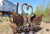 В Югорске прошел Международный фестиваль парковой скульптуры