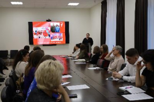 Заседание муниципального координационного совета по взаимодействию с «Движением первых»