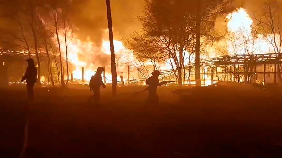 Сухую траву сжигать – пожара не избежать!