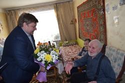 90-летний юбилей отметил участник трудового фронта Александр Дмитриевич Смирнов