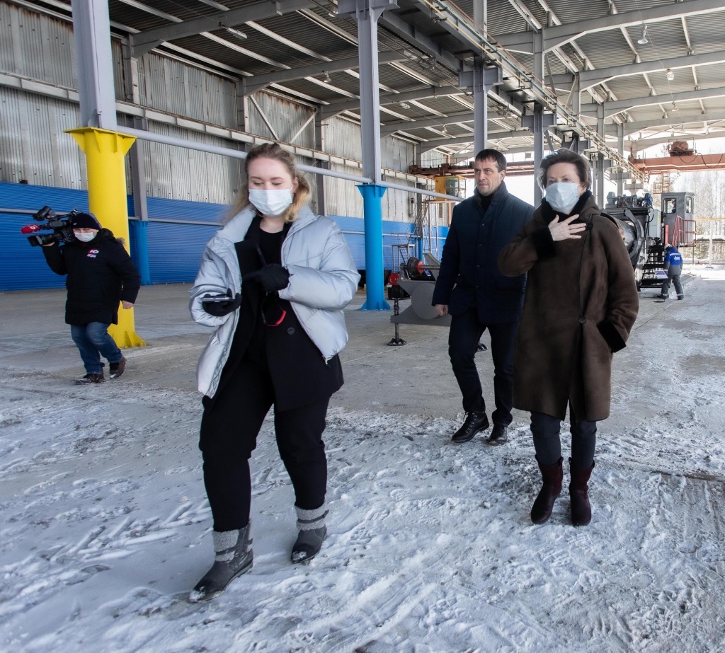 Глава региона оценила новое производство в Югорском УАВРе | 22.03.2021 |  Югорск - БезФормата