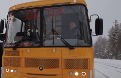 В Югорске для учащихся с Зеленой Зоны работают школьные автобусы