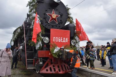 В Югорск прибудет «Эшелон Победы»