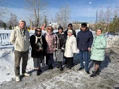 Реализация проекта сквера «Северное Сияние»  на контроле у партийцев Югорска.