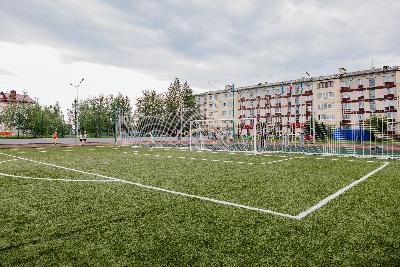 Спортивное ядро на территории школы №5 открыто для посещения