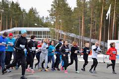 Молодежь Югорска приняла участие в акции «Волонтерский космический забег»