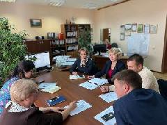 Председатель Думы Евгения Комисаренко приняла участие в обсуждении реализации  проекта инициативного бюджетирования