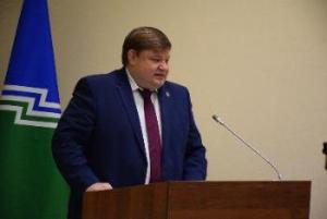 Андрей Бородкин представил депутатам отчет о своей деятельности, как главы города и деятельности администрации Югорска за 2021 год