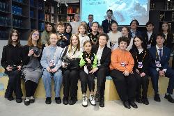 Наталья Комарова приняла участие в открытии молодежной стартап-студии