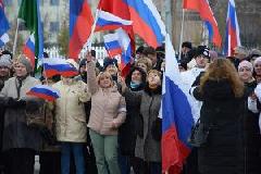 Более 300 югорчан присоединились к акции в честь годовщины провозглашения ДНР