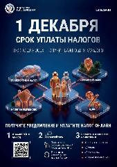 Оплатите налоги до 1 декабря