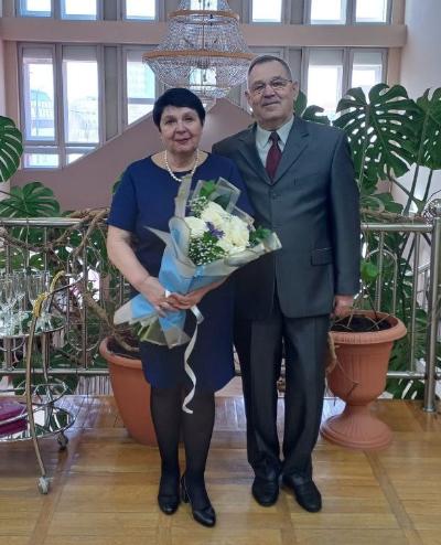 Семья Шалагиновых отметила золотую свадьбу