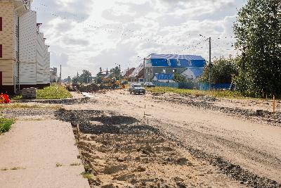 В Югорске продолжается реконструкция двух участков городских дорог