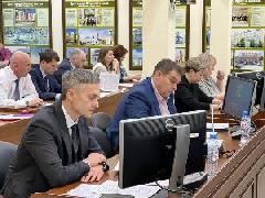 Состоялось заседание комиссии по регламенту, нормотворчеству и депутатской этике