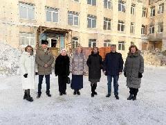 В Югорске продолжается реконструкция взрослой поликлиники Югорской городской больницы.