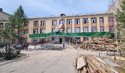 Продолжается масштабная реконструкция взрослой поликлиники Югорской городской больницы
