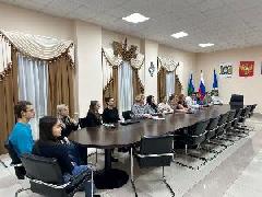 Cостоялось IX заседание Общественной Молодежной палаты при Думе г. Югорска VII созыва.