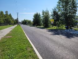 В Югорске обновили дорогу на улице Мира