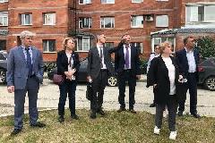 Состоялся обход избирательных округов № 7 и № 9.