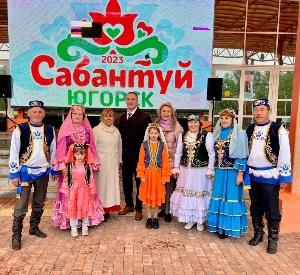 В Югорске состоялся городской праздник татарского и башкирского народа «Сабантуй».