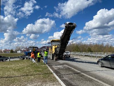 В Югорске приступили к ремонту дорог
