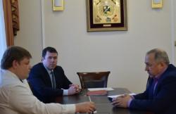 Андрей Бородкин обсудил с представителями РЖД обустройство надземного пешеходного перехода 