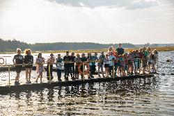 Ребята из Макеевки Донецкой Народной Республики провели незабываемое время в детском спортивно-оздоровительном лагере «Окунёвские зори»