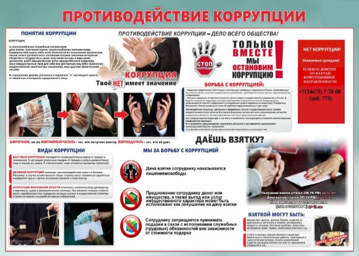 Противодействие коррупции