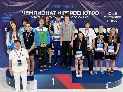 Югорские пловцы — среди призёров Первенства УрФО