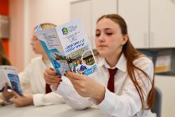 В школе №5 открылись три профильных класса