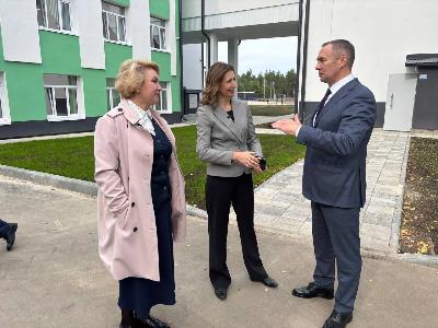 Югорск с рабочим визитом посетила депутат Государственной Думы Ольга Ануфриева